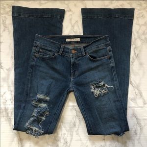J Brand Love Story Jeans - Size 27 - Distressed